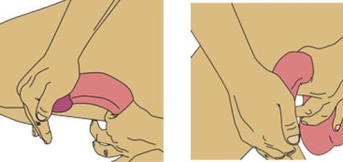 flexionando o pênis para aumentar